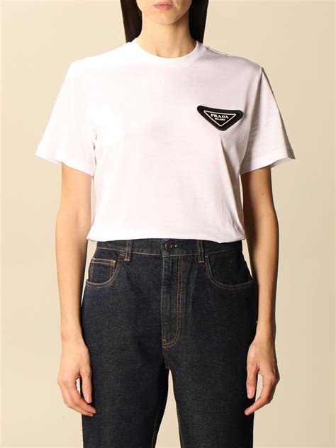 prada womens t-shirts|prada women long sleeve.